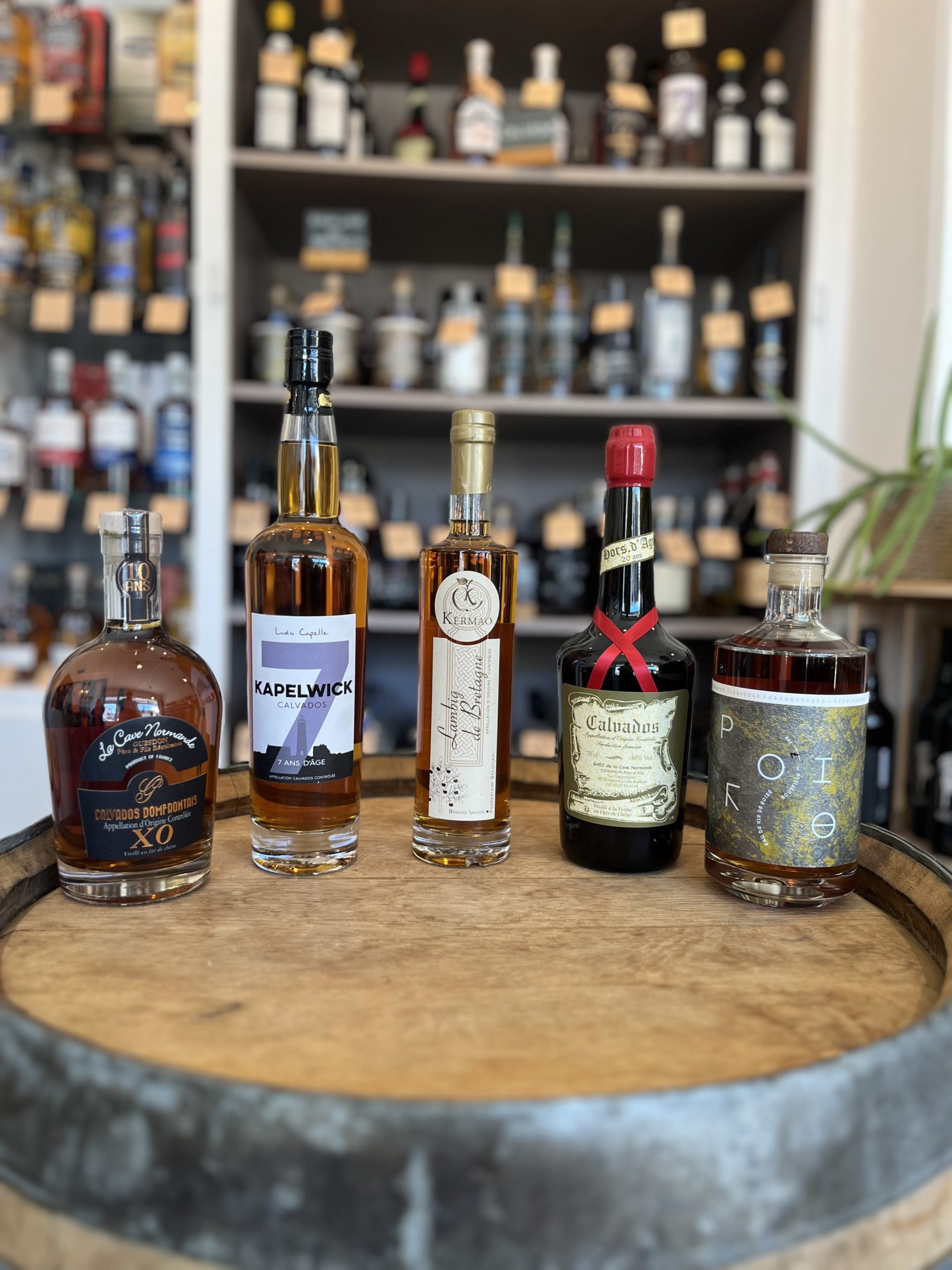 Calvados-Lambig de Bretagne-Pommeau